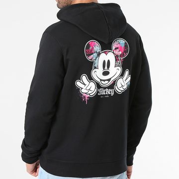 Mickey - Felpa con cappuccio Mickey Back Hand Madrid Nero