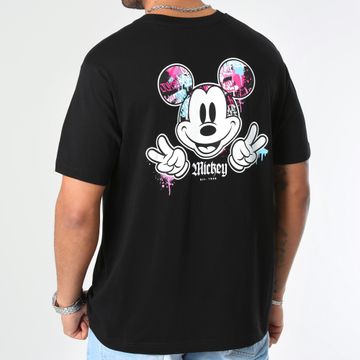 Mickey - Mickey Back Hand Vice Tee Shirt Nero