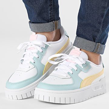 Puma - Cali Dream Pastel Jr Sneakers Donna 393359 Bianco Camomilla