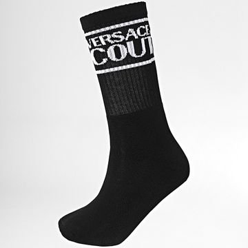 Versace Jeans Couture - Coppia di calzini 76GA0J04 Nero