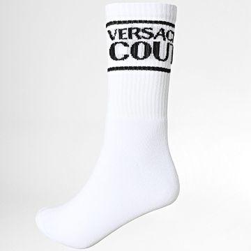 Versace Jeans Couture - Coppia di calzini 76GA0J04 Bianco