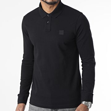 BOSS - Polo a maniche lunghe Passerby 50507704 Nero