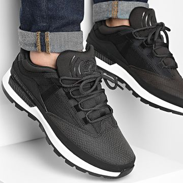 Timberland - Euro Trekker Low A2DW8 Nero Mesh Bianco Scarpe da ginnastica