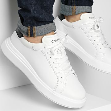 Calvin Klein - Sneaker Low Top Lace Up 1016 Bianco Nero