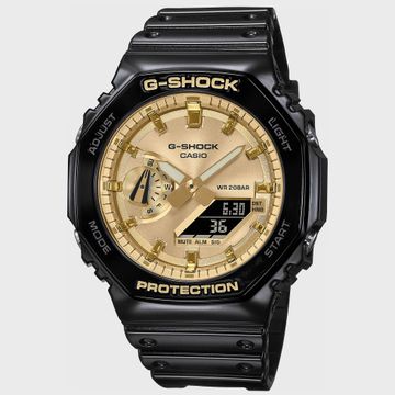 G-Shock - Orologio G-Shock GA-2100GB-1AER Oro Nero
