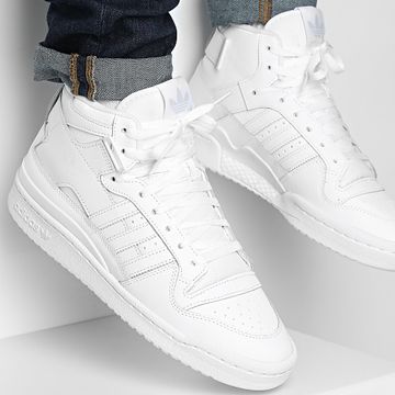 Adidas Originals - Baskets Forum Mid IG3756 Footwear White Cry White Footwear White