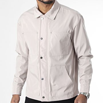 ADJ - Giacca con zip beige