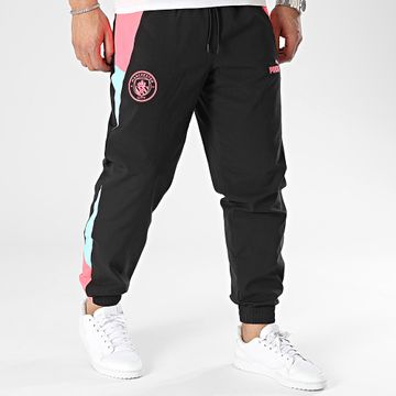 Puma - Pantaloni da jogging in tessuto del Manchester City 777106 Nero