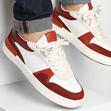 Clarks - Scarpe da ginnastica Courtlite Race Rust Combi
