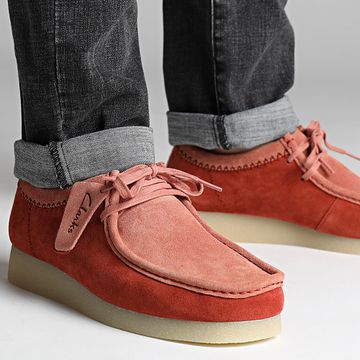 Clarks - Scarpe Wallabee Evo Terracota Suede