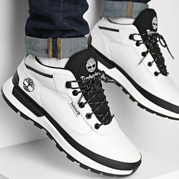 Timberland - Field Trekker Mid Lace A6DKN Bianco Scarpe da ginnastica in pieno fiore