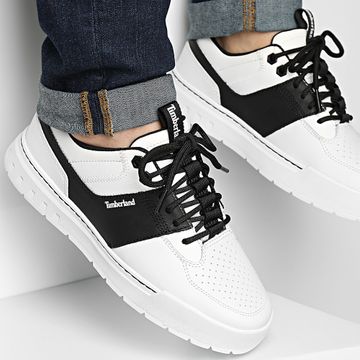 Timberland - Maple Grove Low Lace A66JH Scarpe da ginnastica bianche in pieno fiore nere