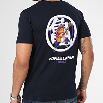 Dragon Ball Z - Camicia da tè Back Kame Drip Blu Navy
