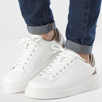 Guess - Sneakers donna FLJELBFAL12 Bianco Beige