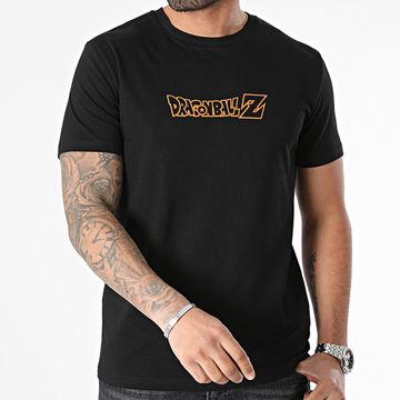 Dragon Ball Z - Indietro Goku Kanji Tee Shirt Nero Arancione