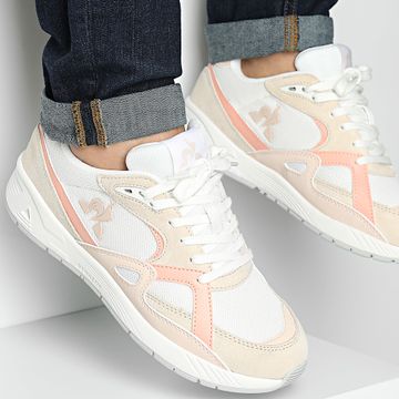 Le Coq Sportif - R850 2410705 Scarpe da ginnastica bianco ottico sabbia calda