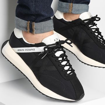 Armani Exchange - XUX150 XV608 Nero Off White Sneakers
