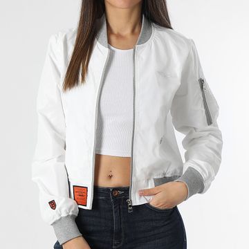 Bombers Original - MA1 Giacca Bomber Donna Bianco