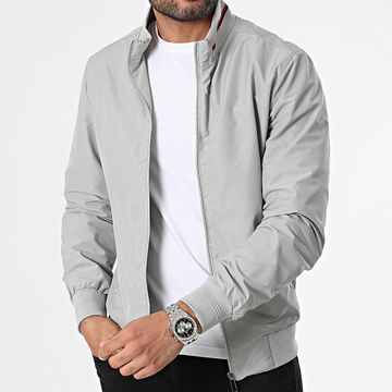 Kymaxx - Giacca con zip grigia
