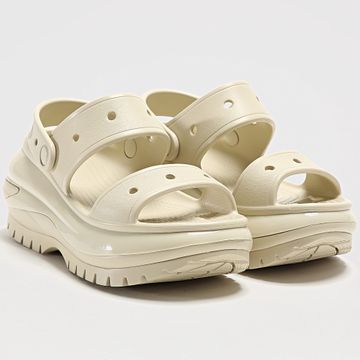 Crocs - Sandalo donna Mega Crush 207989 Bone