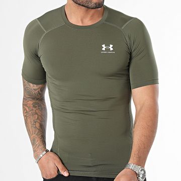 Under Armour - Maglietta a compressione 1361518 Verde Khaki