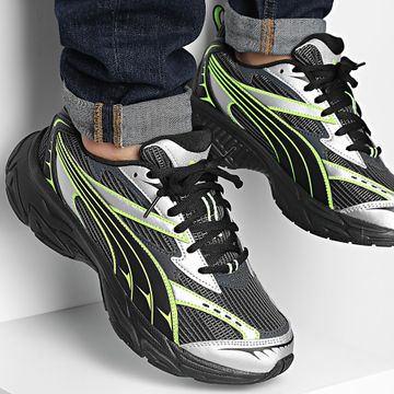 Puma - Scarpe da ginnastica Puma Morphic Athletic 395919 Puma Black Pro Green