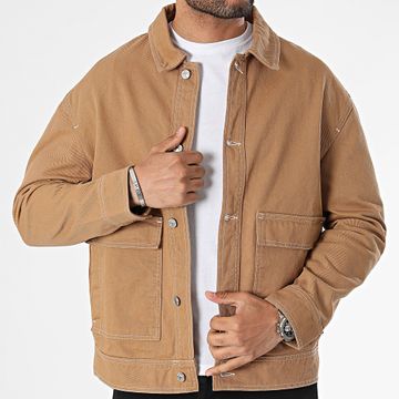 ADJ - Giacca in denim color cammello