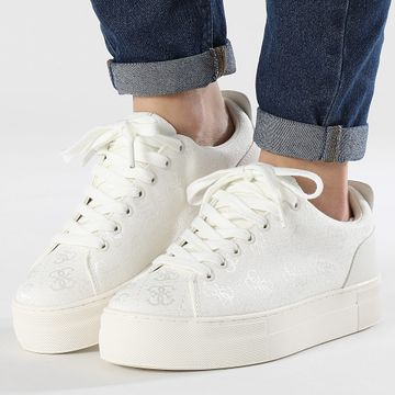 Guess - Scarpe da ginnastica da donna FLGGI3FAL12 Bianco