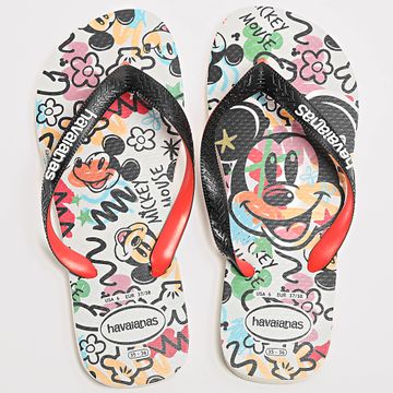 Havaianas - Infradito donna Disney Stylish FC 4123500 Beige Black Blood