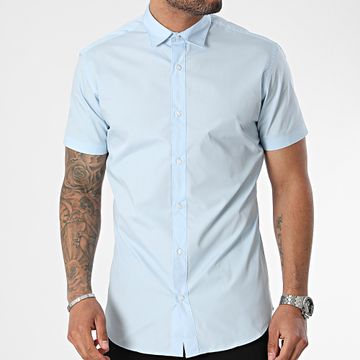 Jack And Jones - Camicia a maniche corte Joe Light Blue