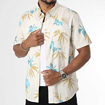 Quiksilver - Camicia a maniche corte AQYWT03312 Beige