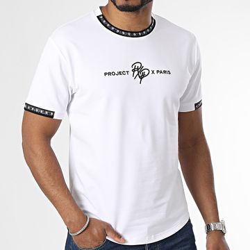 Project X Paris - Maglietta oversize 2210218 Bianco Nero