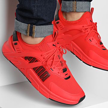 Puma - Scarpe da ginnastica Pacer + 395240 Puma Rosso Puma Nero