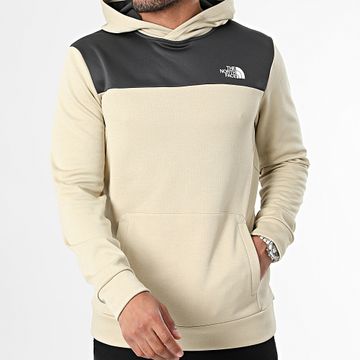 The North Face - Felpa con cappuccio Reaxion A7ZA8 Beige