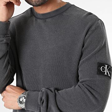 Calvin Klein - 5496 Maglietta a maniche lunghe grigio antracite