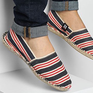 Classic Series - Espadrillas La 1901 Navy Red
