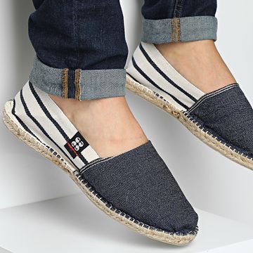 Classic Series - Espadrillas Melt Light Beige Blue Denim