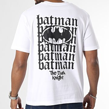 DC Comics - New Bat - Maglietta oversize bianca