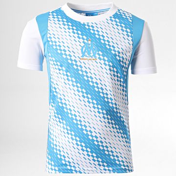OM - Maglia da calcio per bambini Olympique De Marseille M23108C Azzurro Bianco