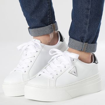 Guess - Sneakers donna FLGAMAELE12 Bianco Nero