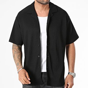 Jack And Jones - Valencia Ottoman - Camicia a maniche corte nera