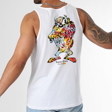 Looney Tunes - Taz Canotta Graffiti Back Bianco