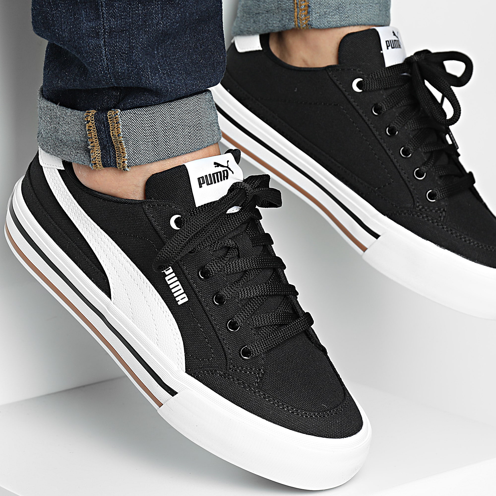Puma - Formatori Court Classic Vulc 396353 Puma Black Puma White