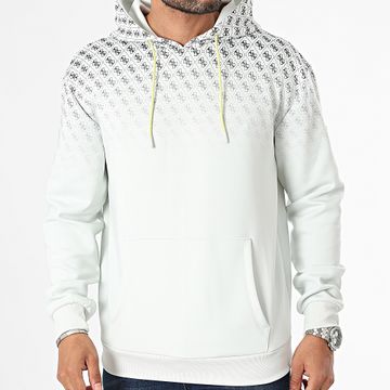 Guess - Felpa con cappuccio Z4GQ14-KC552 Turchese chiaro