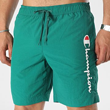 Champion - Pantaloncini da bagno 219978 Verde scuro