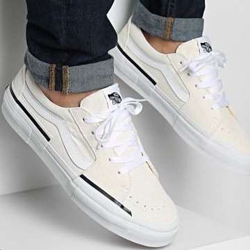 Vans - Sk8 Low Rearrange Sneakers CRNCD31 Canvas Suede Marshmallow