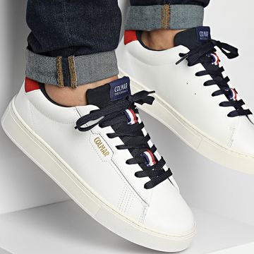 Colmar - Cestini Bates Grade 038 Bianco Navy Rosso