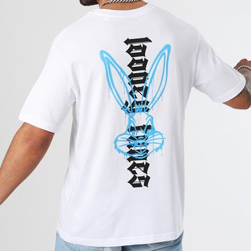 Bugs Bunny - Maglietta oversize Bugs Bunny Spray bianco a colori
