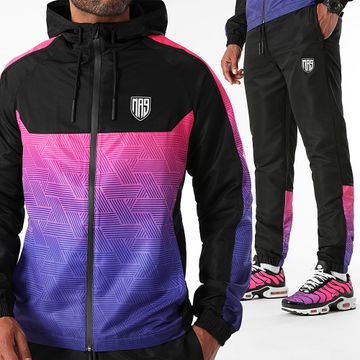 MA9 Mafia Nueve - Tuta da ginnastica Gradiente Electric Night Black Diamond