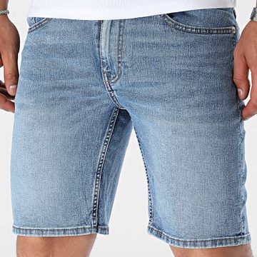 Only And Sons - MBD Pantaloncini di jeans con trama in denim blu